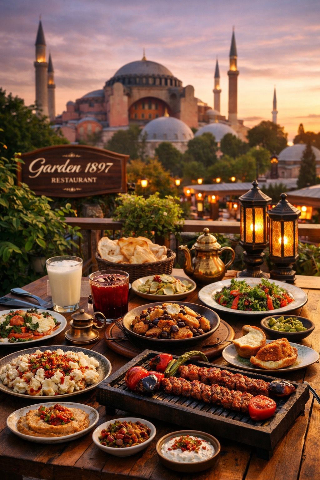 Discover Istanbul on a Plate: From Geography to the Table at Garden 1897