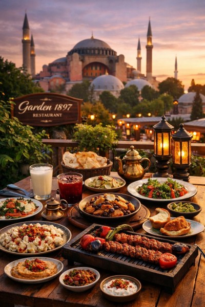 Discover Istanbul on a Plate: From Geography to the Table at Garden 1897