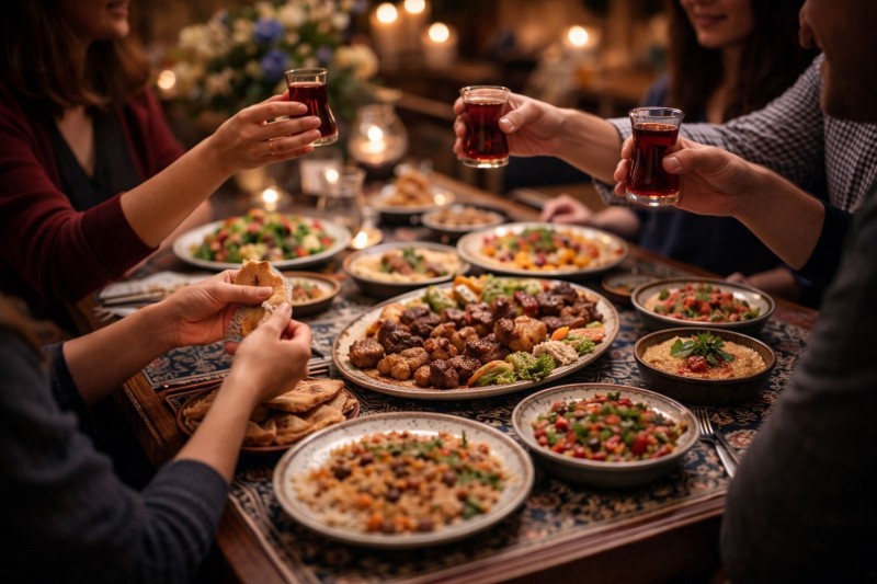 What Is Talked About at a Table?